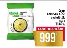 Coop Coop GYORSAN KÉSZ gyalult tök ajánlat