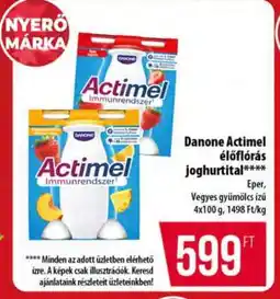 Coop Danone Actimel élőflórás joghurtital ajánlat