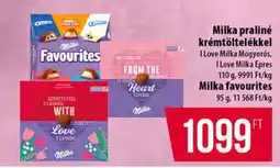 Coop Milka praliné krémtöltelékkel ajánlat