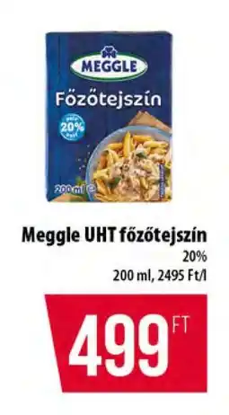 Coop MEGGLE UHT Főzőtejszín ajánlat