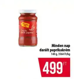 Coop Minden nap darált paprikakrém ajánlat