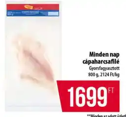 Coop Minden nap cápaharcsafilé ajánlat