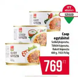 Coop Coop egytálétel ajánlat