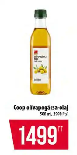 Coop Coop olívapogácsa-olaj ajánlat