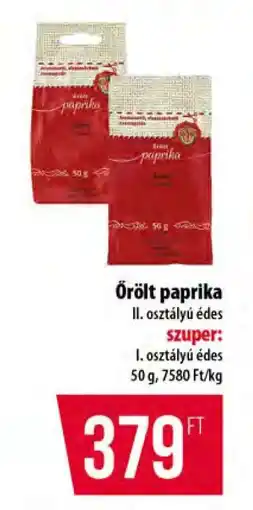 Coop Őrölt paprika ajánlat