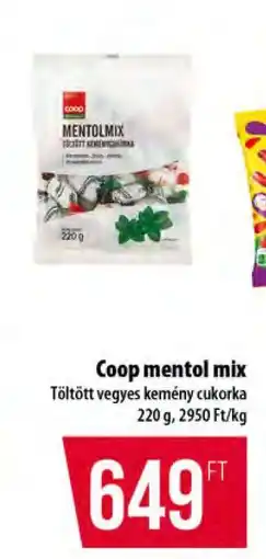 Coop Coop mentol mix ajánlat