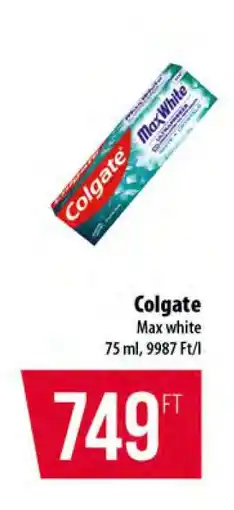 Coop Colgate Max White ajánlat