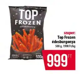 Coop Top Frozen édesburgonya ajánlat