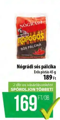 Coop Nógrádi sós pálcika ajánlat