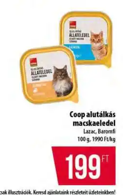 Coop Coop alutálkás macskaeledel ajánlat