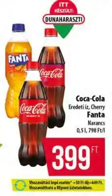 Coop Coca-Cola / Fanta ajánlat