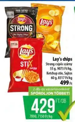 Coop LAY’S Chips ajánlat