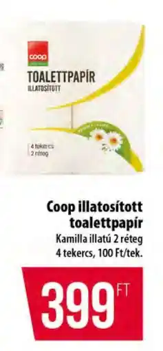 Coop Coop illatosított toalettpapír ajánlat