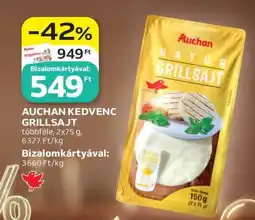 Auchan AUCHAN KEDVENC GRILLSAJT ajánlat