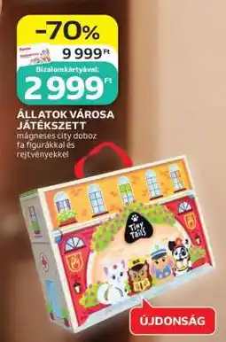 Auchan Állatok városa játékszett ajánlat