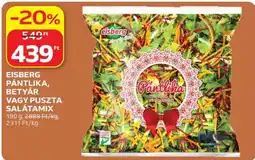 Auchan Eisberg Pántlika, Betyár vagy Puszta Salátamix ajánlat