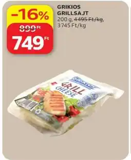 Auchan GRIKIOS GRILLSAJT ajánlat