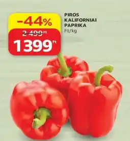 Auchan Piros Kaliforniai Paprika ajánlat