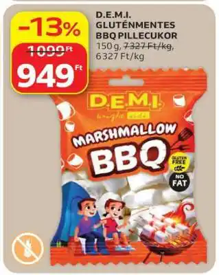 Auchan D.E.M.I. GLUTÉNMENTES BBQ PILLECUKOR ajánlat