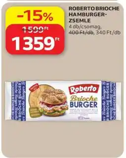 Auchan ROBERTO BRIOCHE HAMBURGER-ZSEMLE ajánlat