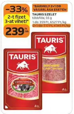 Auchan Tauris szelet ajánlat