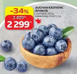 Auchan AUCHAN KEDVENC ÁFONYA ajánlat