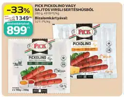 Auchan PICK PICKOLINO VAGY SAJTOS VIRSLI SERTÉSHÚSBÓL ajánlat