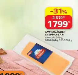 Auchan AMMERLÄNDER CHEDDAR SAJT ajánlat
