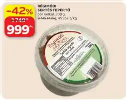 Auchan Régimódi sertés tepertő ajánlat