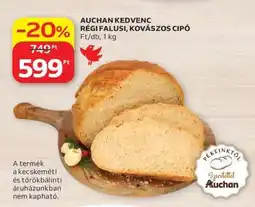 Auchan Auchan Kedvenc Régi Falusi Kovászos Cipó ajánlat
