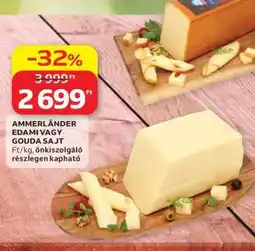 Auchan AMMERLÄNDER EDAMI VAGY GOUDA SAJT ajánlat