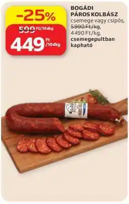 Auchan BOGÁDI PÁROS KOLBÁSZ ajánlat