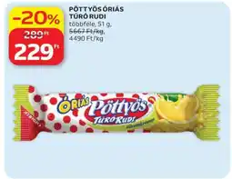 Auchan Pöttyös Óriás Túró Rudi ajánlat