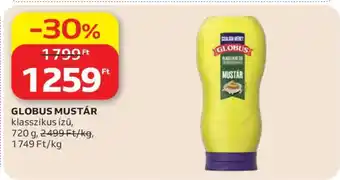 Auchan Globus mustár ajánlat