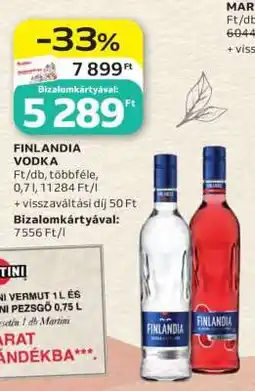 Auchan FINLANDIA Vodka ajánlat