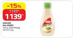 Auchan UNIVER﻿﻿ Majonéz ajánlat