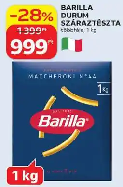 Auchan Barilla durum száraztészta ajánlat