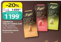 Auchan SZERENCSI TÁBLÁS CSOKOLÁDÉ ajánlat
