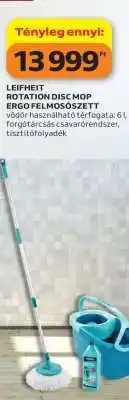 Auchan LEIFHEIT ROTATION DISC MOP ERGO FELMOSÓSZETT ajánlat