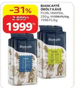 Auchan BIANCAFFÈ ŐRÖLT KÁVÉ ajánlat