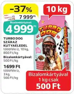 Auchan Turbo Dog Száraz Kutyaeledel ajánlat