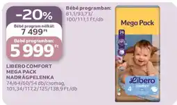Auchan LIBERO COMFORT MEGA PACK NADRÁGPELENKA ajánlat
