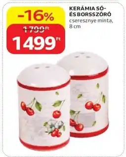 Auchan KERÁMIA SÓ- ÉS BORSSZÓRÓ ajánlat