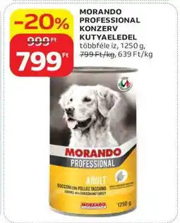 Auchan MORANDO PROFESSIONAL KONZERV KUTYAELEDEL ajánlat