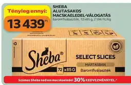 Auchan SHEBA ALUTASAKOS MACSKAELEDEL-VÁLOGATÁS ajánlat