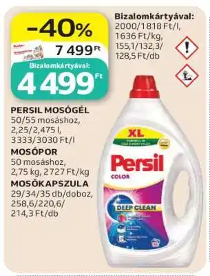 Auchan Persil mosógél ajánlat