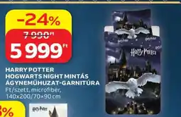 Auchan HARRY POTTER HOGWARTS NIGHT MINTÁS ÁGYNEMŰHUZAT-GARNITÚRA ajánlat