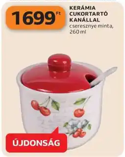 Auchan KERÁMIA CUKORTARTÓ KANÁLLAL ajánlat
