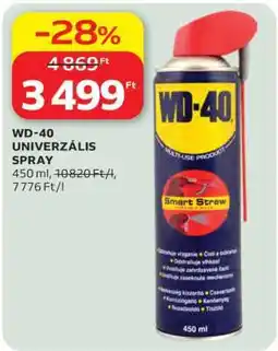 Auchan WD-40 UNIVERZÁLIS SPRAY ajánlat