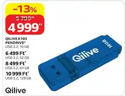 Auchan QILIVE K103 PENDRIVE ajánlat